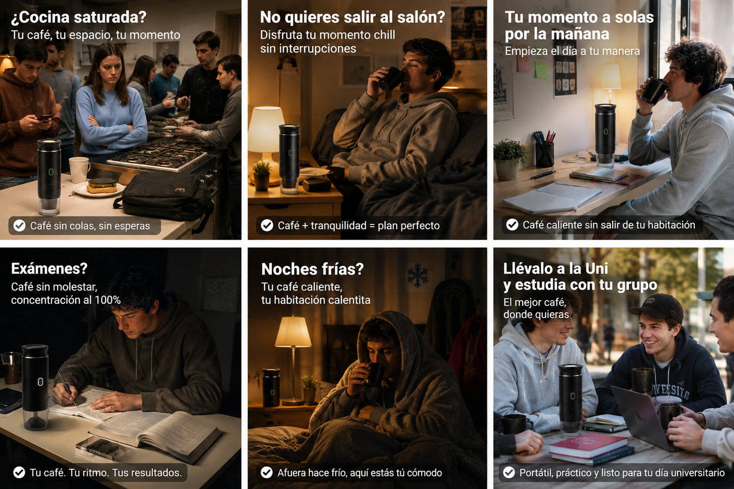 Máquina de Café Portátil 3 en 1