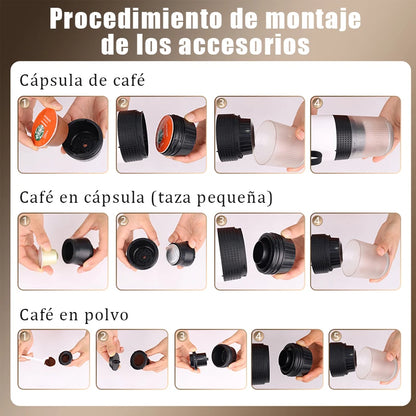 Máquina de Café Portátil 3 en 1